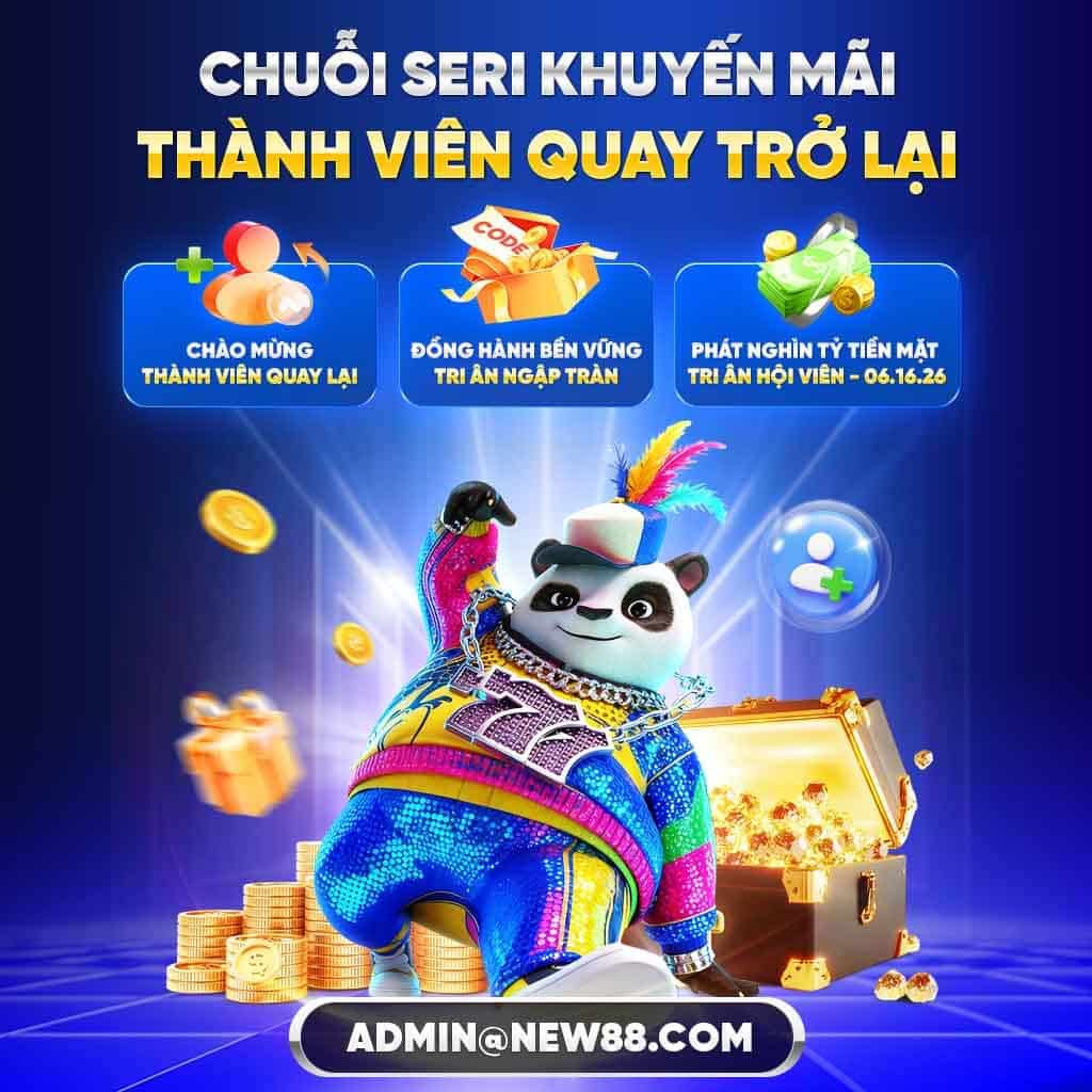Khuyến mãi thành viên quay trở lại New88